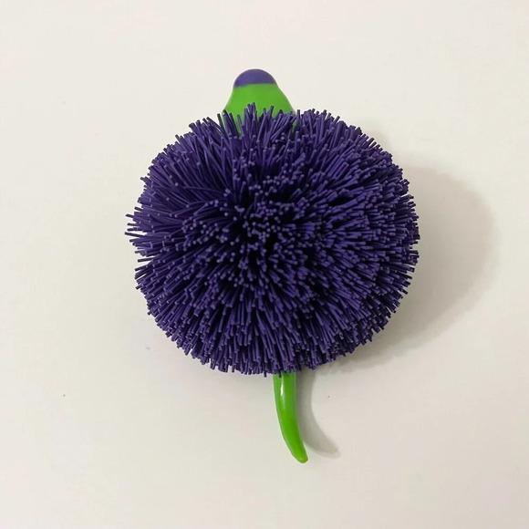 Vintage 90s Koosh  Ball Critters Purple Dog - Picture 3 of 11